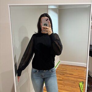 CeCe Women's Black Blouse